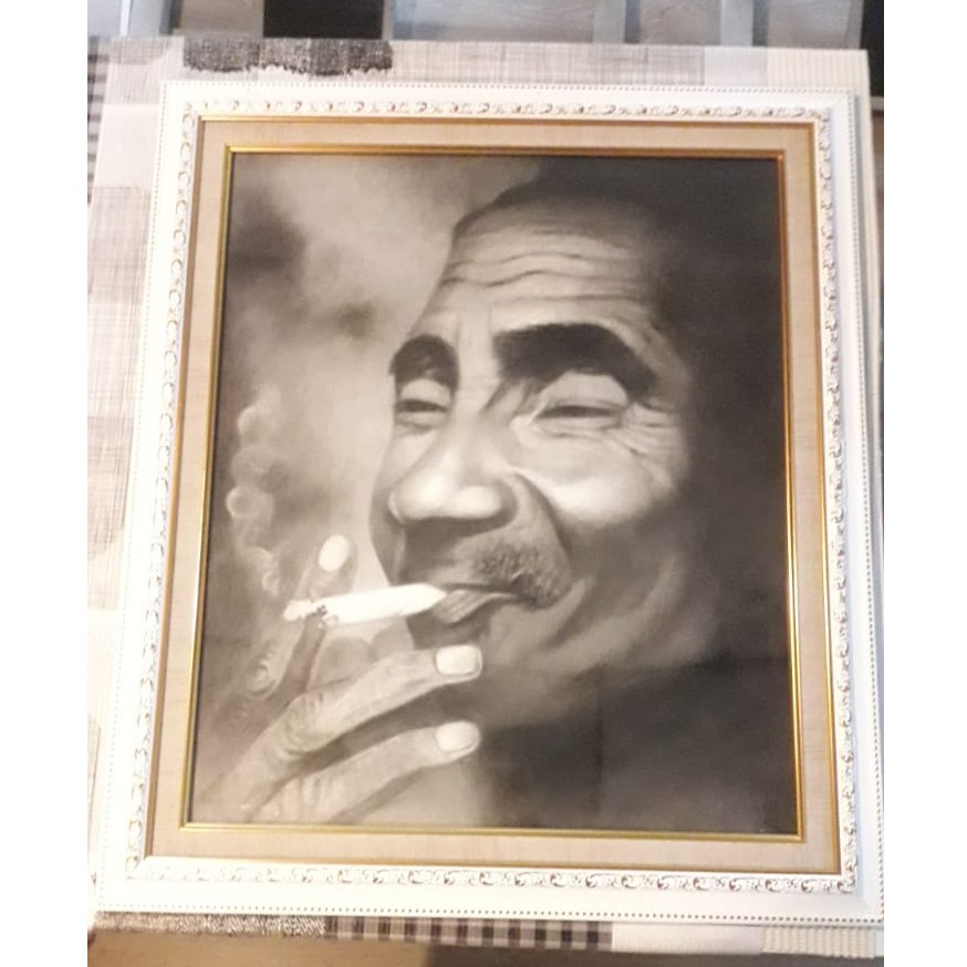 

Lukis Foto uk.50x60-Hitam Putih