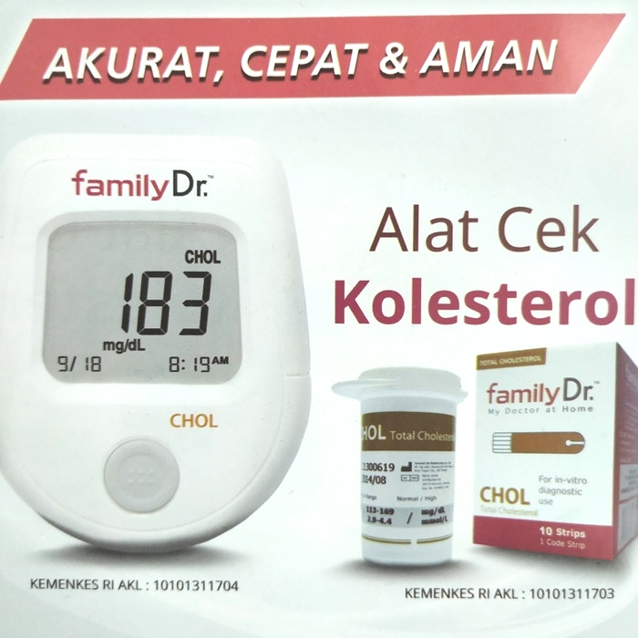 Family dr cholesterol kolesterol - paket include strip