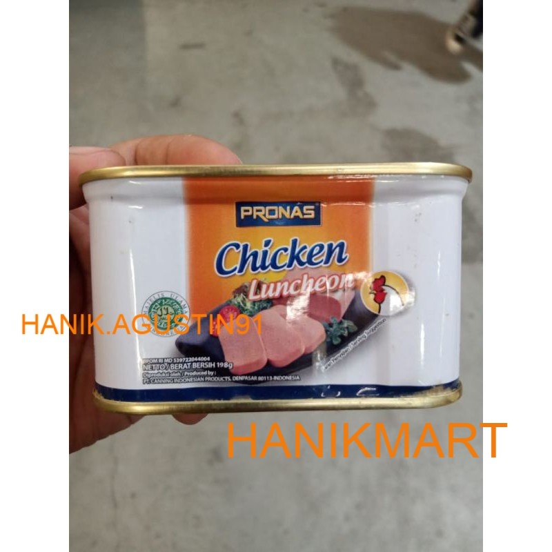 

KORNET AYAM LUNCHEON PRONAS 198gr HM91