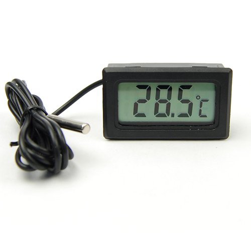 Thermometer Digital anti air Kabel Sensor Waterproof Probe Termometer Suhu mini