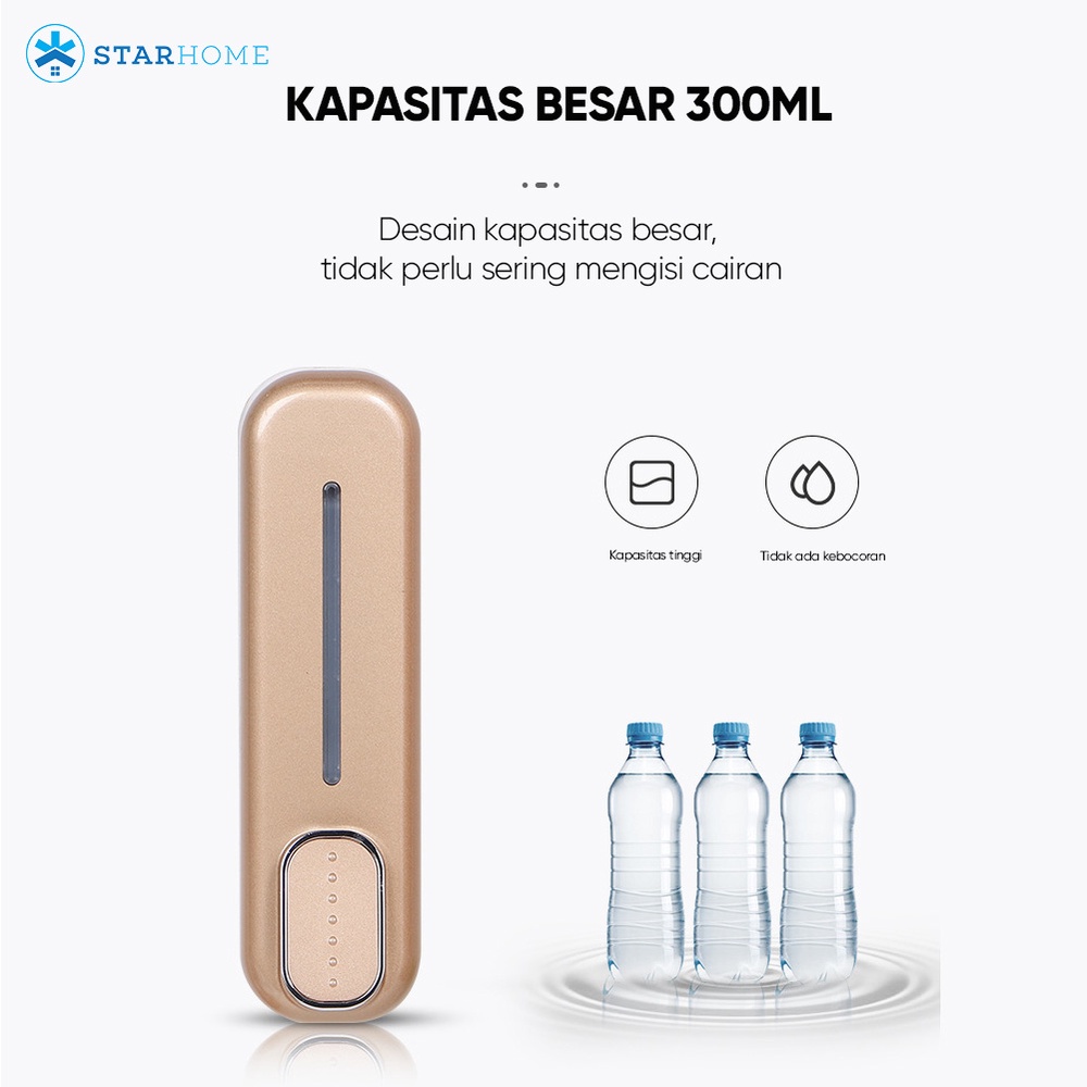 Dispenser Sabun Tempat Sabun Cair Shampo Sanitizer Cair Gel Dispenser Hand Sanitizer Tempat Sanitizer AH72