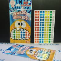 

TERBARU Label Tom and Jerry bentuK BULAT 1 pack isi 520 sticker