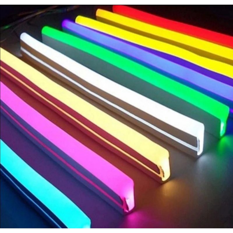 NEON FLEXIBLE 1 ROLL 50 METER 220V Lampu led neon Flex PANJANG 50 M utuh WATERPROOF TAHAN HUJAN TAHAN PANAS
