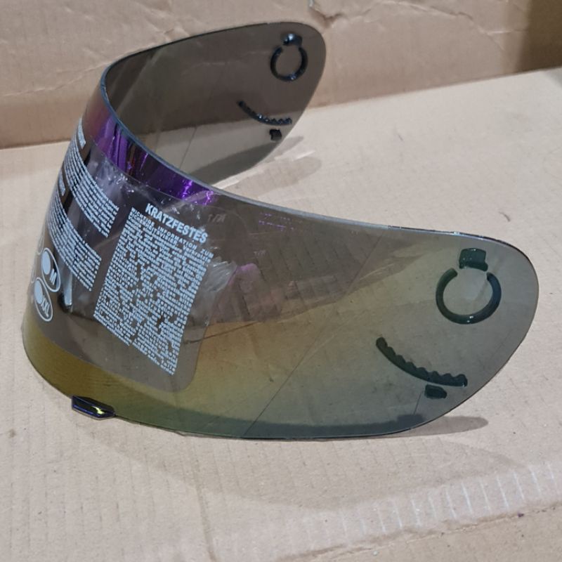 KACA BMC BLADE 200 VISOR HELM - RAINBOW