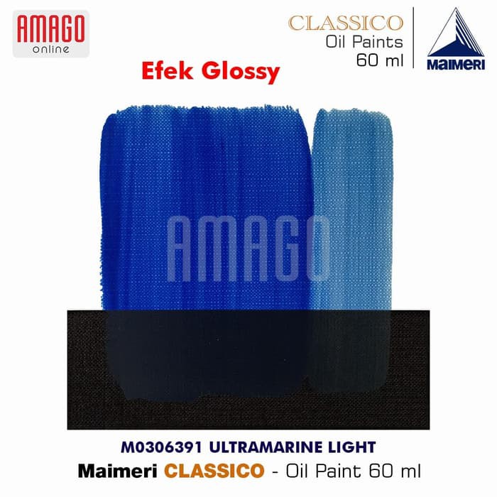 MAIMERI CLASSICO - OIL PAINT - ULTRAMARINE LIGHT - 60ML - M0306391