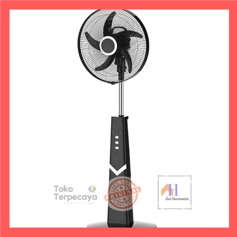 Krisbow Kipas Angin Lantai Rechargeable