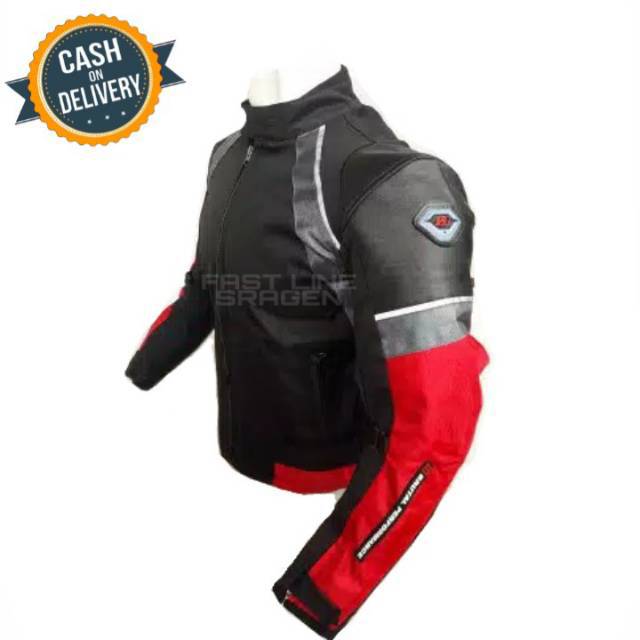 Jaket touring brutal contin bikers motor safety tebal waterproof  harian outdor original