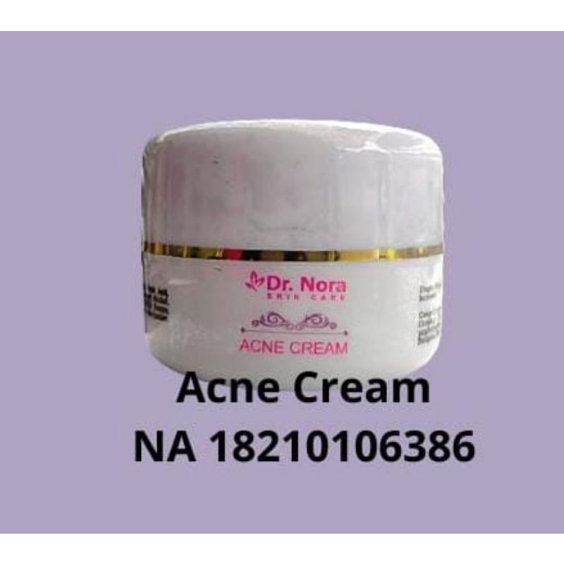 acne cream dr Nora aurellskincare