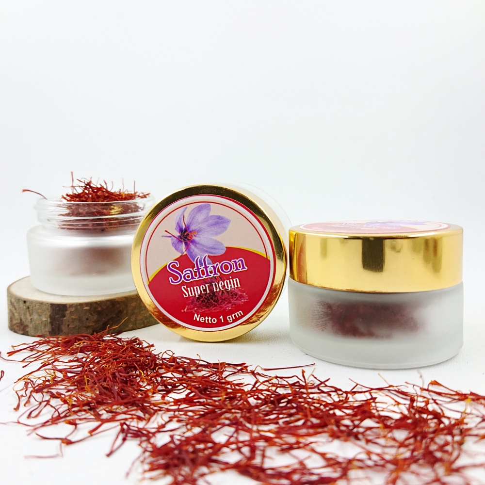 Saffron Safron 1 Gram Premium Super Negin Original