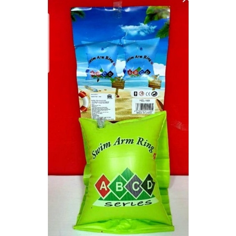 pelampung lengan anak arm band abcd series