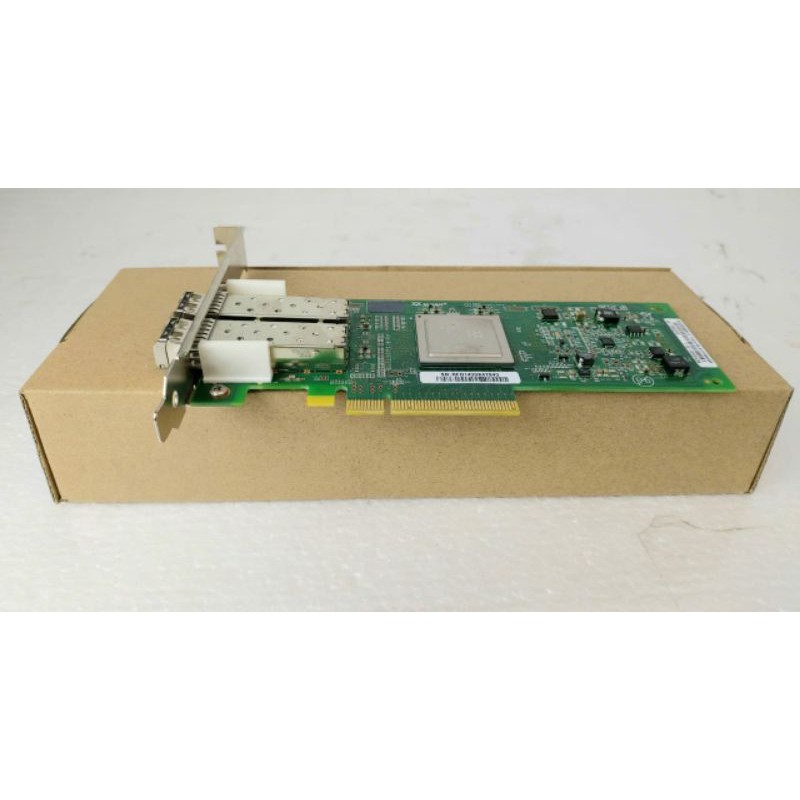 HP Qlogic QLE2562 PCI-E 8GB Dual Fiber HBA Host Bus Adapter Bergaransi