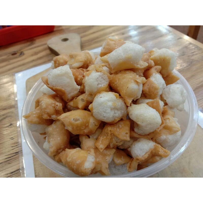 

siomay mini kering 1kg 1 kg toping baso aci seblak cemilan kekinian