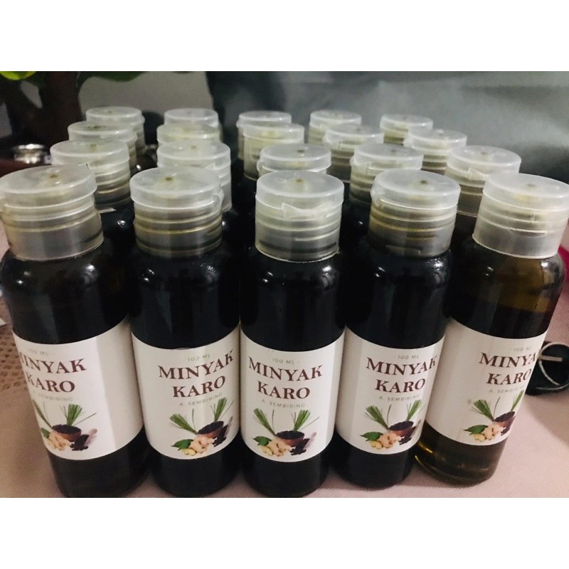 Minyak Karo Asli /Minyak Pijat/Minyak Urut/Obat Rematik/Minyak kelapa hijau