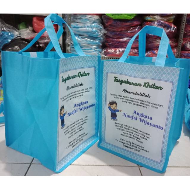 

Tas hantaran hajatan tasyakuran khitan