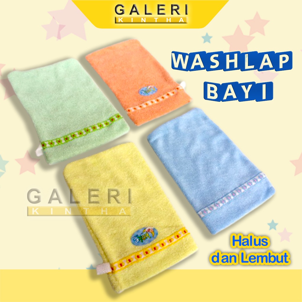 Waslap Bayi Kotak Washlap Handuk Newborn