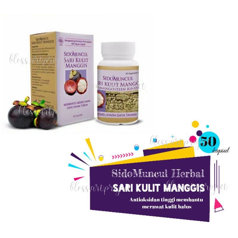

Sari Kulit Manggis Sidomuncul