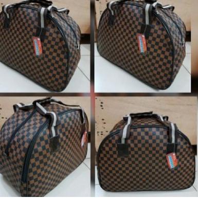 Koleksi Terbaru.. TRAVEL BAG ELLE JUMBO/TRAVEL BAG LV DAMIER/TAS PULANG KAMPUNG