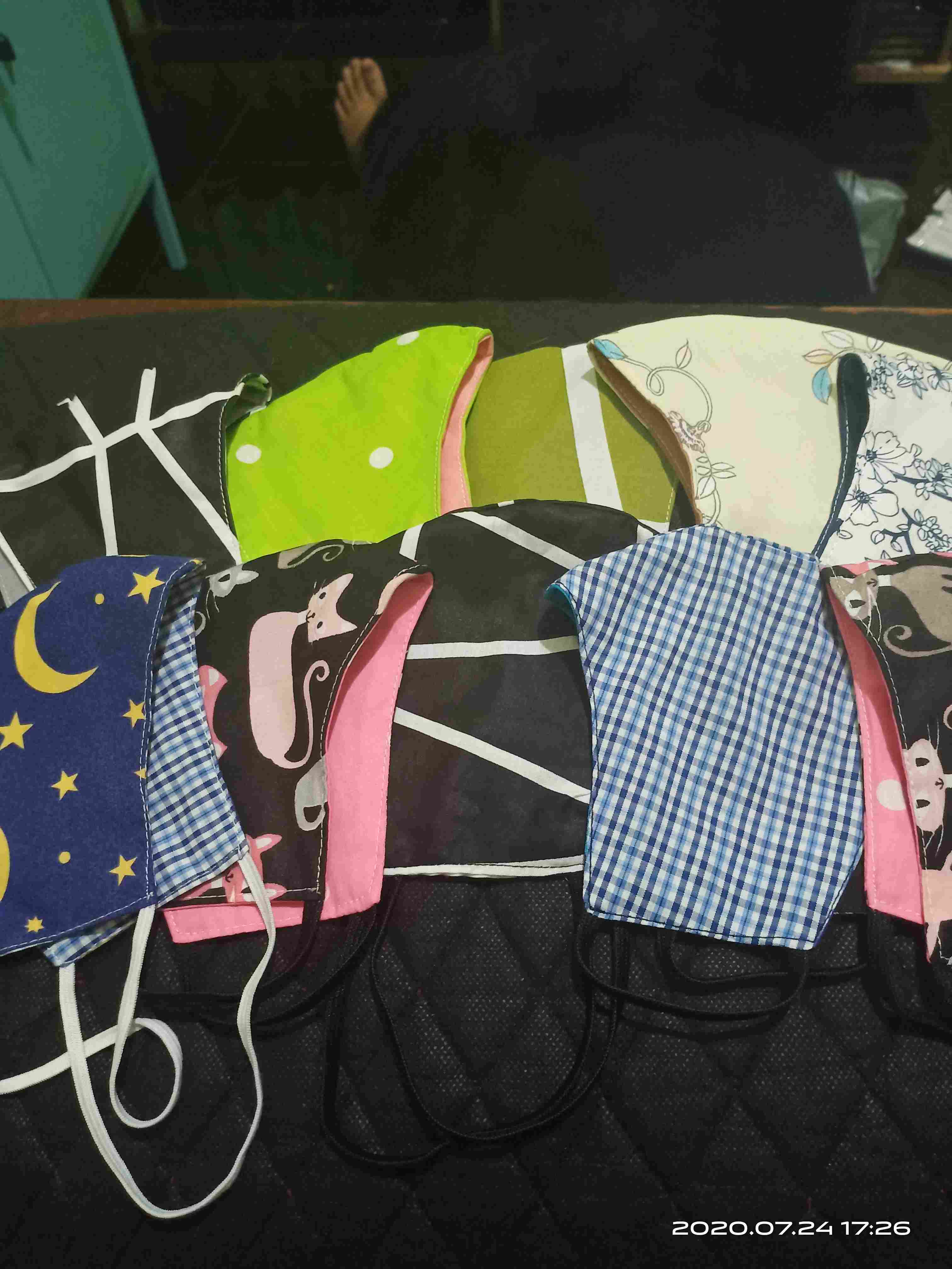 Masker Kain Lapis 3 Earloop9