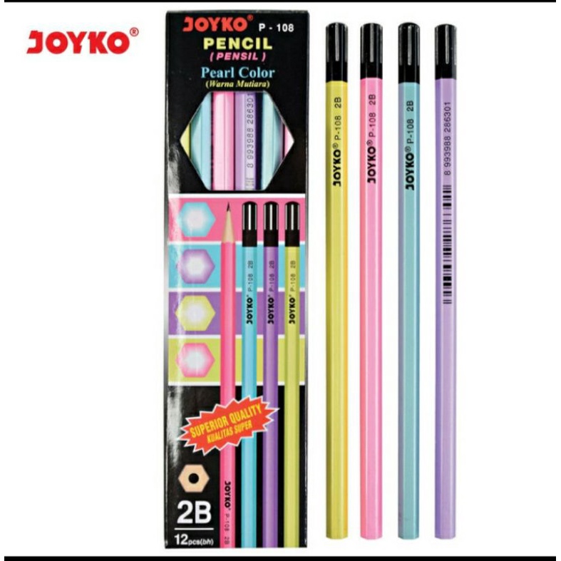 

Pensil Joyko P-108 /Pearl/ 1 Box 12 pcs