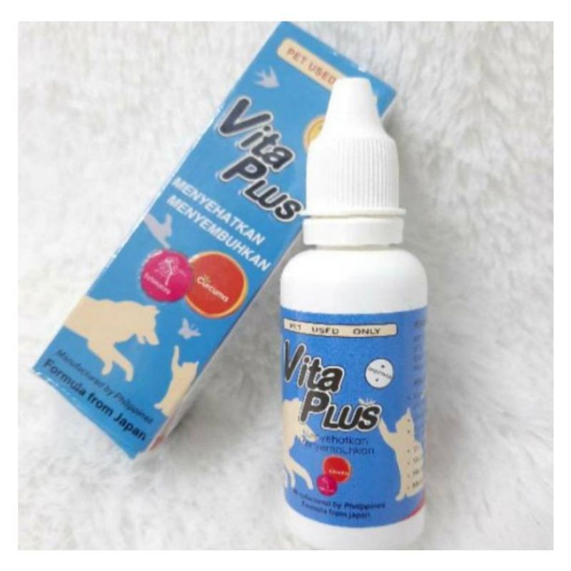 Vitaplus 30ml / Vitaplus Multivitamin Buat Kucing dan Anjing