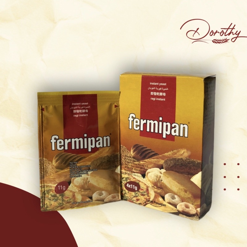 

FERMIPAN SACHET INSTANT YEAST / RAGI INSTAN 11 GRAM