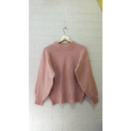 rajut fuzzy/kardigan/sweater