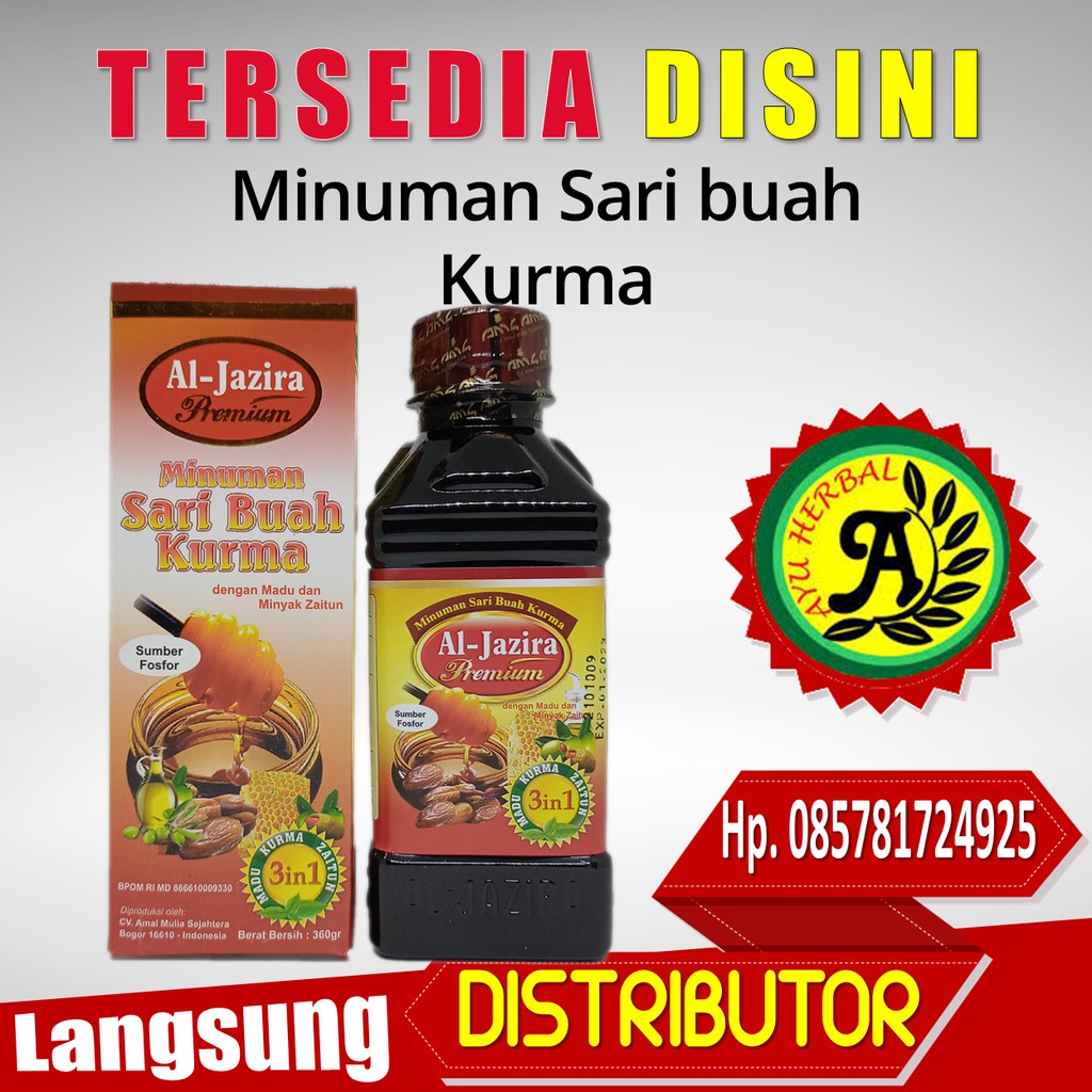 

Sari Buah Kurma Al Jazira 3 in 1