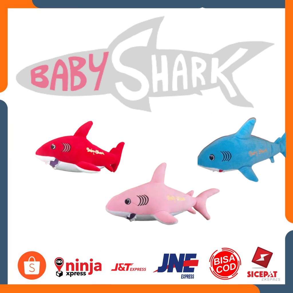 CUCI GUDANG boneka baby shark