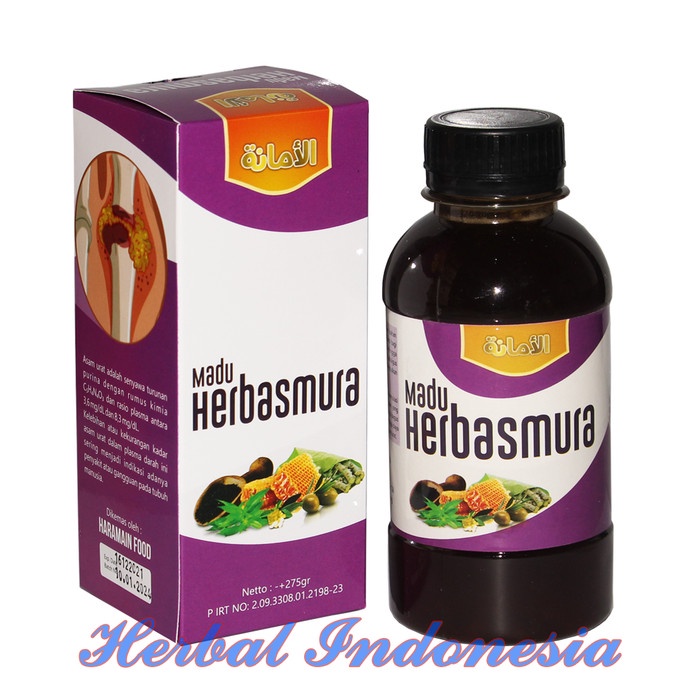 

MADU HERBASMURA 275 HERBAL ASAM URAT DAN REUMATIK PEGAL LINU AMPUH