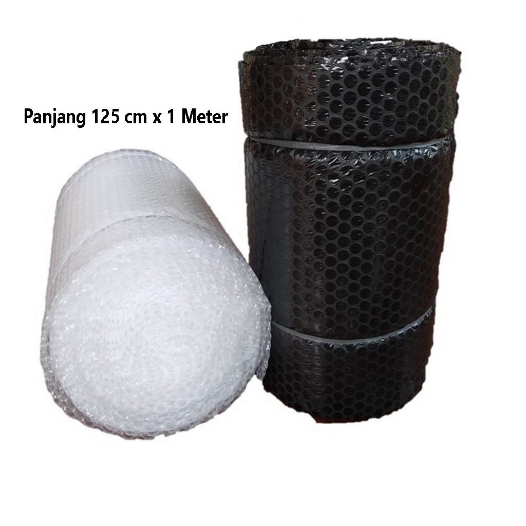 

Bubble Wrap 1 Meter x 125 cm (HITAM / BENING SESUAI STOCK)
