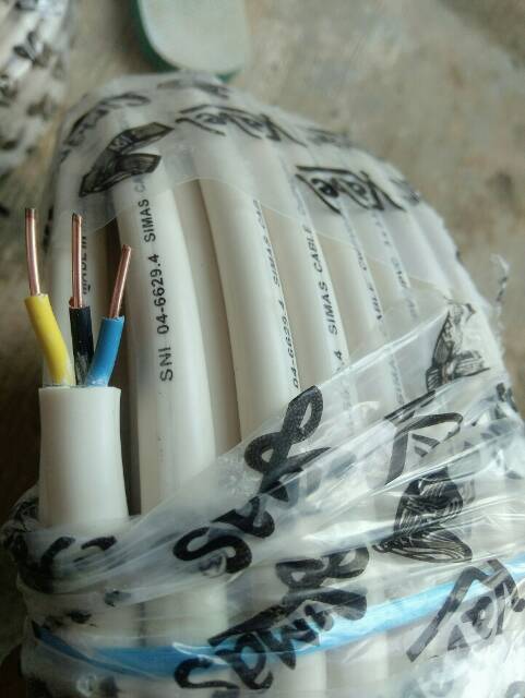 Kabel listrik NYM 3x2,5 simas kualitas Eterna