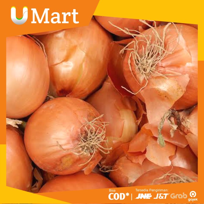 

U Mart - Bawang Bombay 250 gram Bomba
