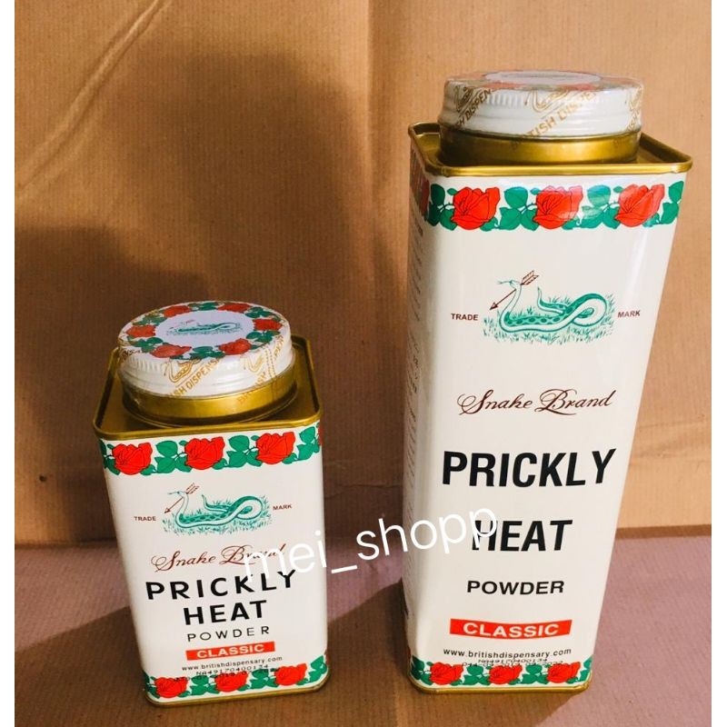 BEDAK ULAR PICKLY HEAT POWDER PRODUK THAILAND IMPORT MALAYSIA BERAT BERSIH 300 & 150 GRAM
