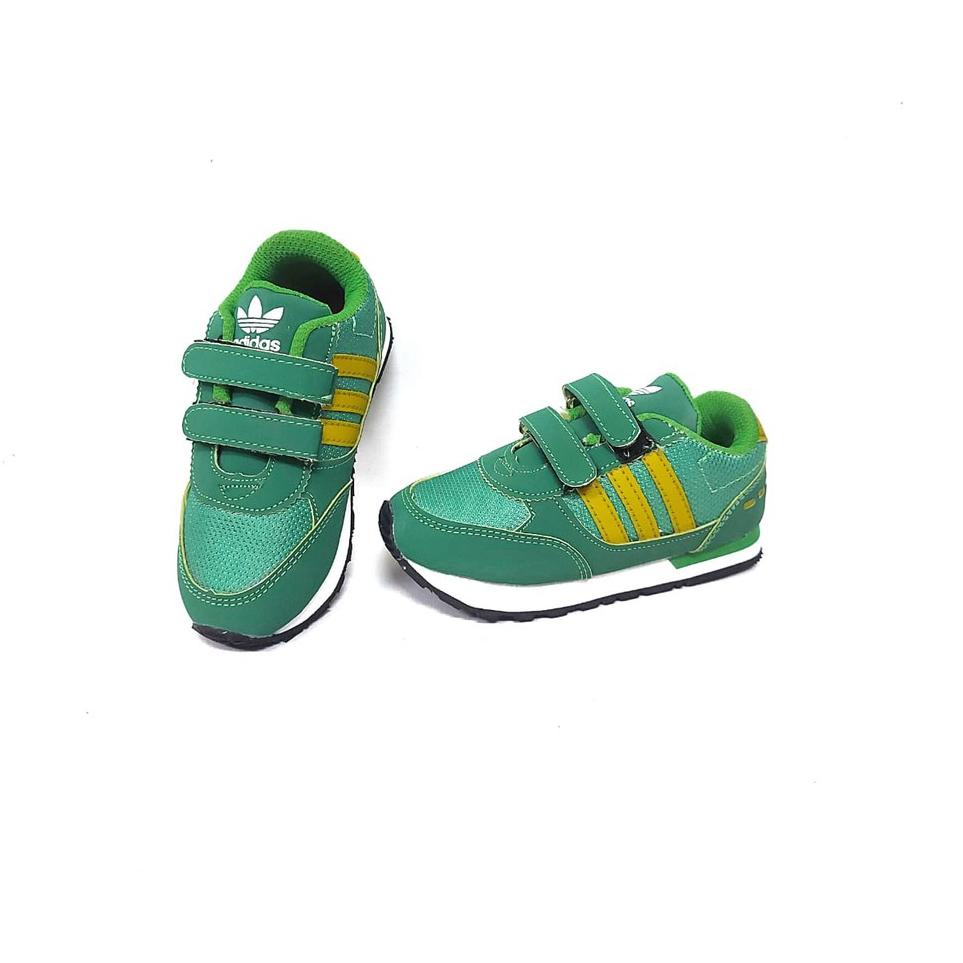 Terbaik Sepatu Anak Perempuan | Sepatu Anak Laki | Sepatu Anak Adidas Neo City Racer Velcro 24-33  B
