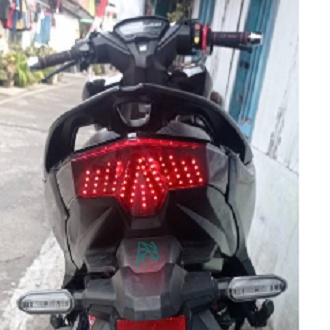 stoplamp running Vario new 125/150 10 mode  variasi lampu belakang vario lampu led new