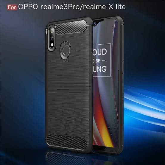 REALME C2 A1K 2 3 3 PRO Silicon Carbon Slim Fit Soft Case Premium