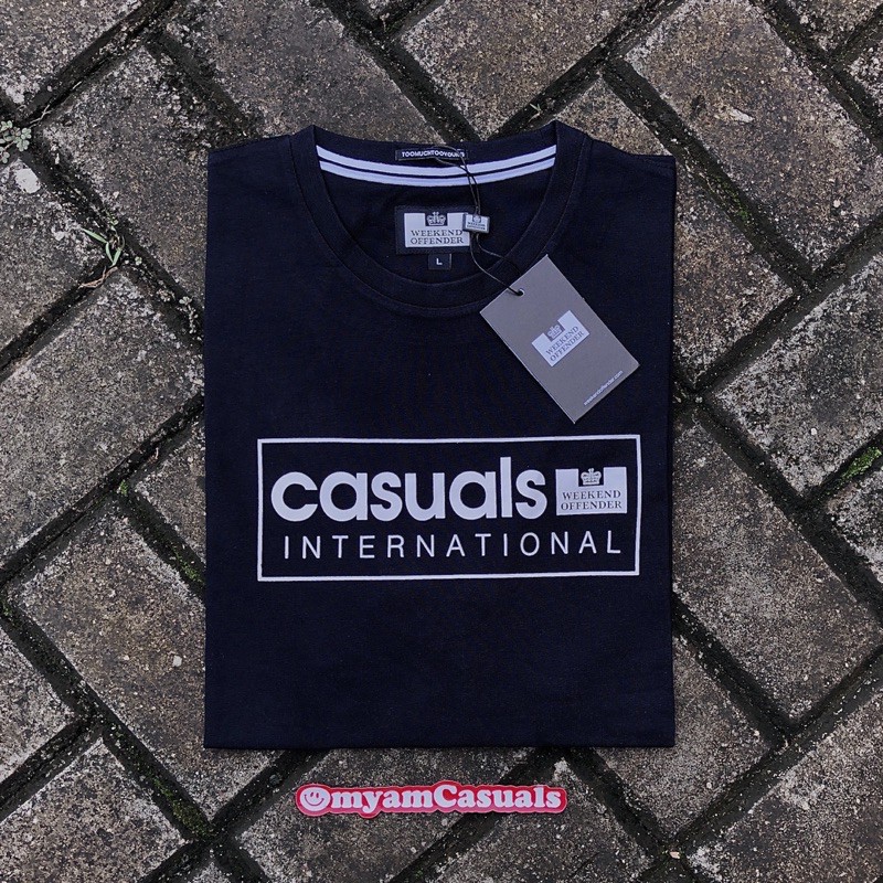 TS Kaos Weekend Offender Casuals International BNWT Original