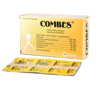 Combes Tablet Obat Diet Pelangsing / Pembakar Lemak