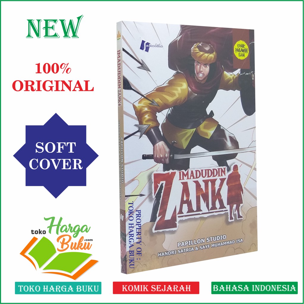 Foto Komik Imaduddin Zanki Pahlawan Islam Buku Remaja Imanuddin Zanki Salsabila Pustaka Al-Kautsar