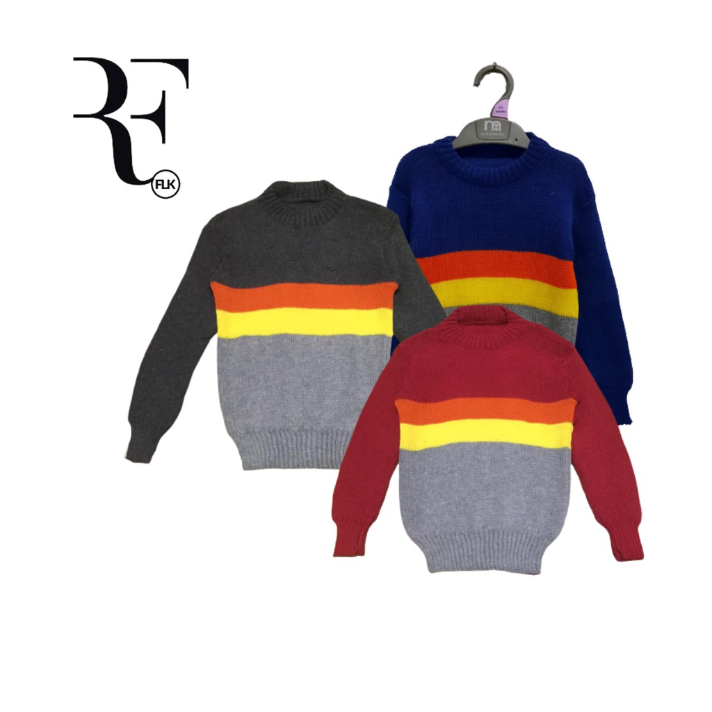 BAJU RAJUT SWEATER  ANAK 1-3 tahun SCH RF