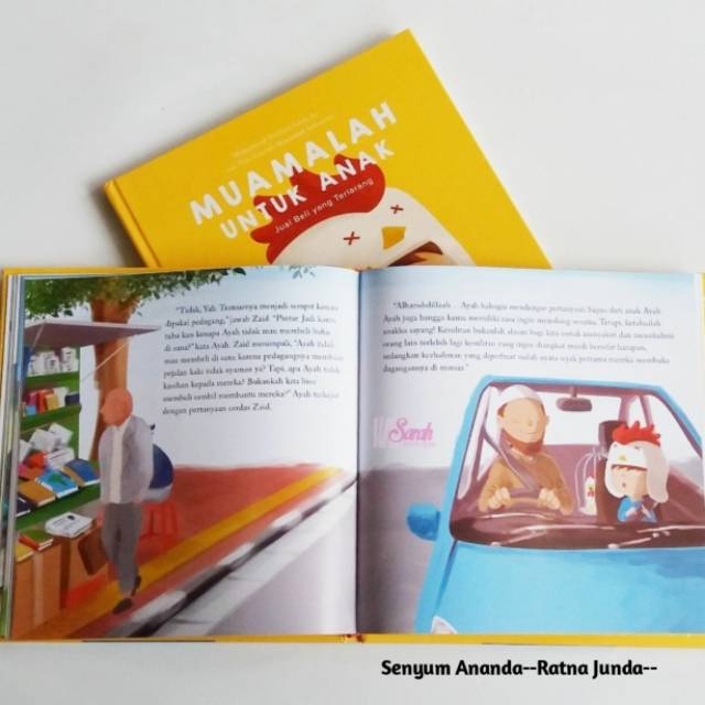 Buku Muamalah Untuk Anak (Kuning)