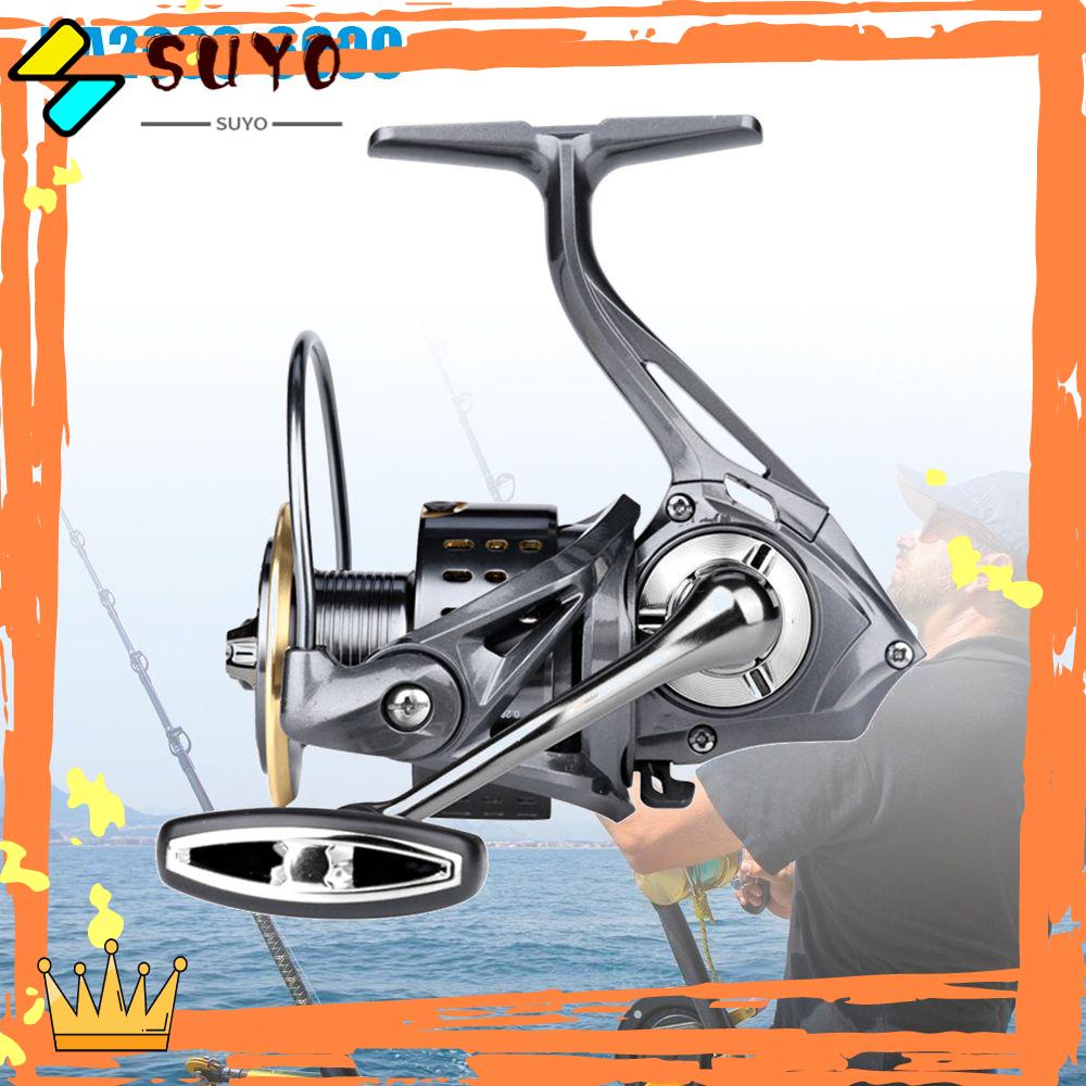 Suyo Reel Pancing Bahan Metal Untuk Outdoor / Camping