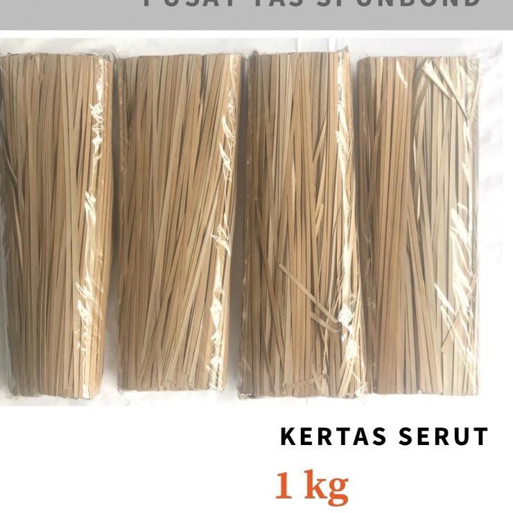 

SZF Kertas Serut 1 Kg / Kertas Cacah / Shredded Paper / Kertas Suwir Packing / Kertas Coklat Serut➼ツ