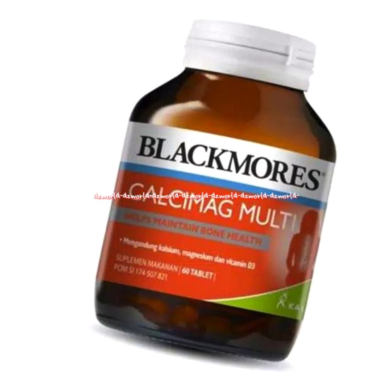 Blackmores Calcimag Multi 60Tablets Vitamin D Suplemen Untuk Tulang Blackmore