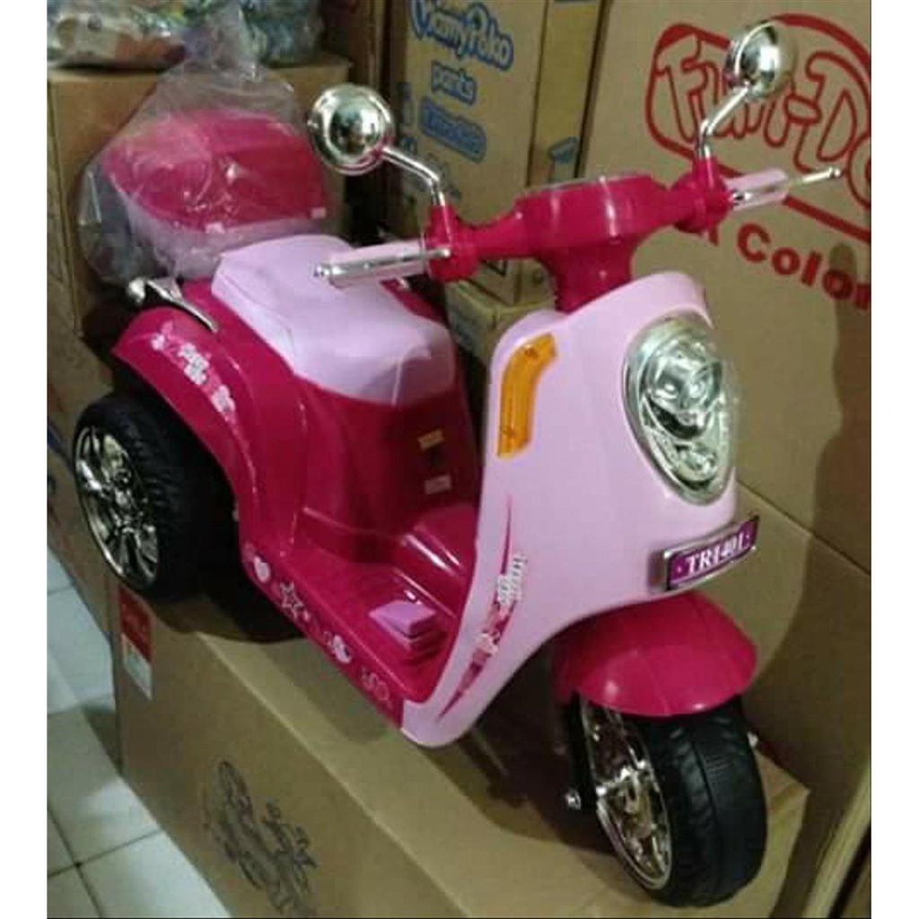 Paling Terlaku Mainan Anak Motor Honda Aki Accu Scoopy Elektrik