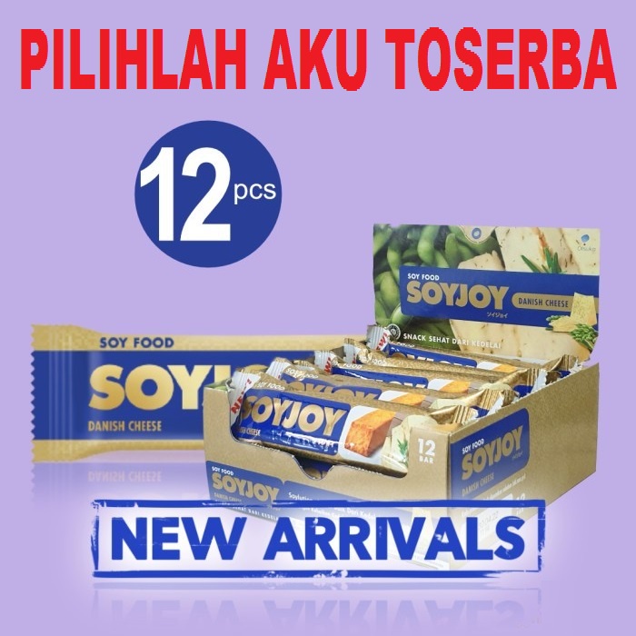 SOYJOY DANISH CHEESE - ( HARGA 1 BOX ISI 12 pcs )