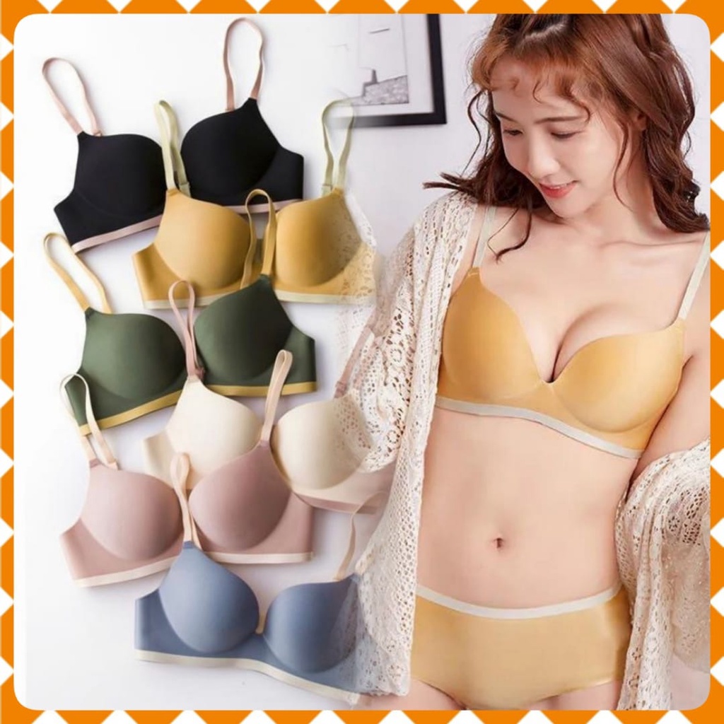 BRA Wanita Tanpa Kawat Seamless Import BH Sexy Sport Premium Quality