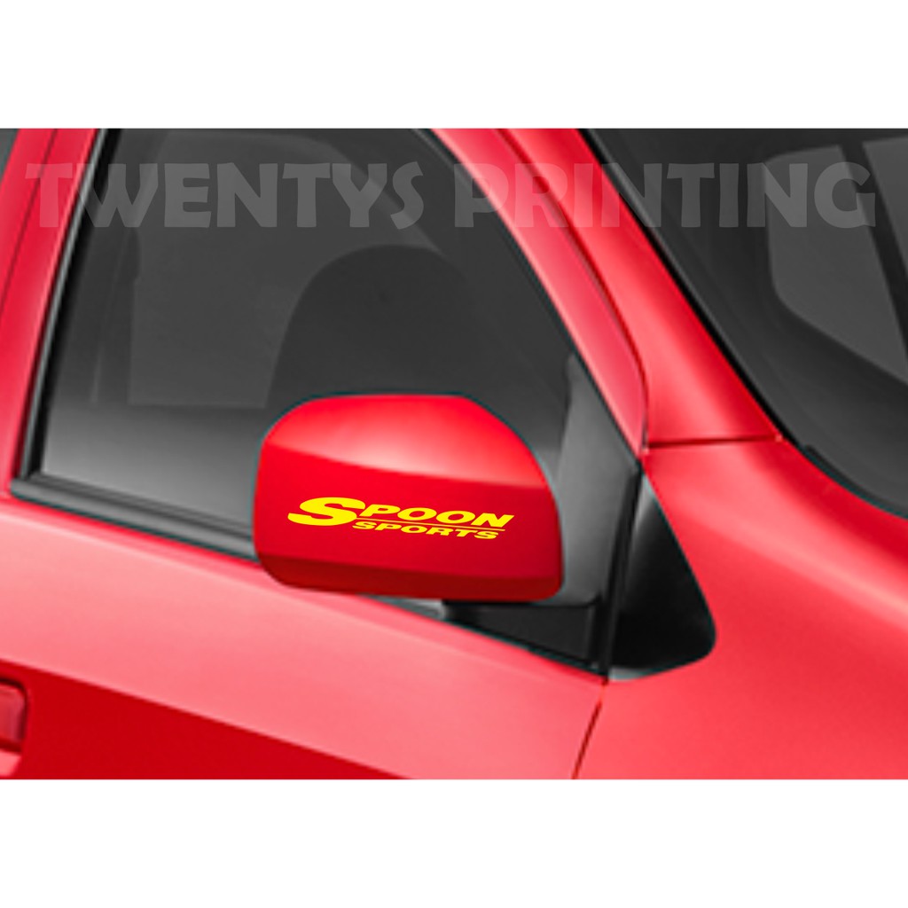 SPOON SPORT STIKER SPION MOBIL STICKER CUTTING