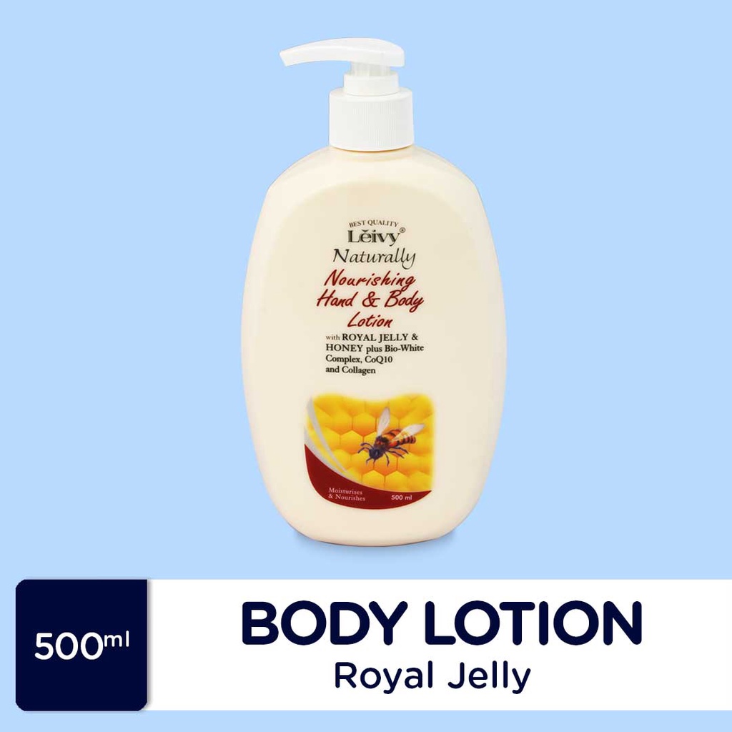 Leivy Naturally Double Moisturizing Hand&amp;Body Lotion 500 ml