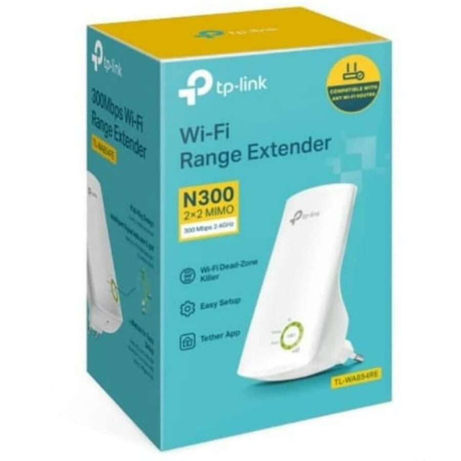 TP-Link TL-WA854RE Wifi Range Extender Repeater Penguat Sinyal TpLink